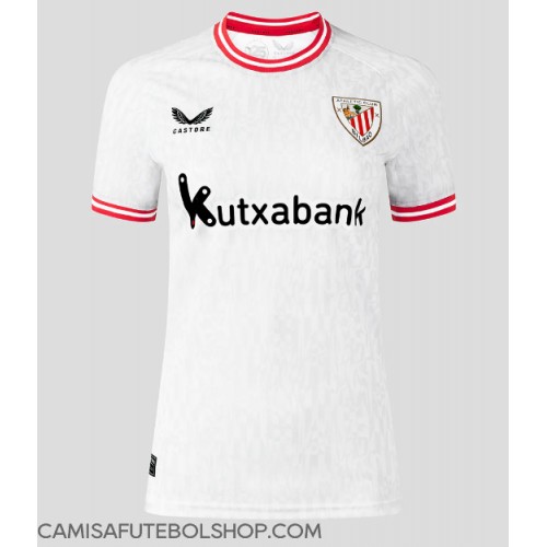 Camisa de time de futebol Athletic Bilbao Replicas 3º Equipamento 2023-24 Manga Curta